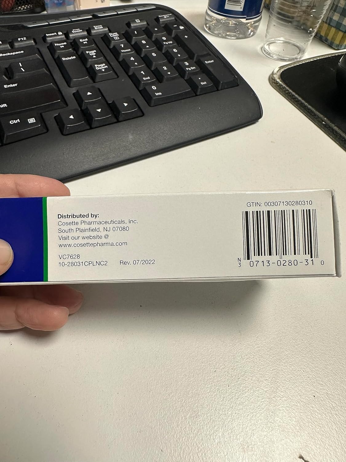 G and W Bacitracin Ointment 1oz box packaging shown for organized home first aid.