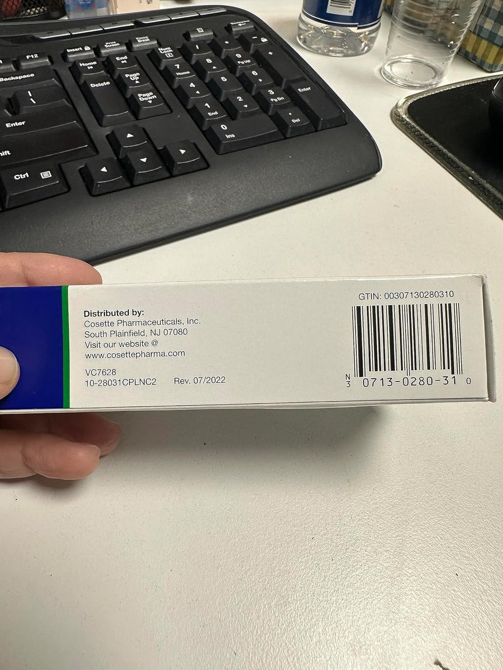 G and W Bacitracin Ointment 1oz box packaging shown for organized home first aid.