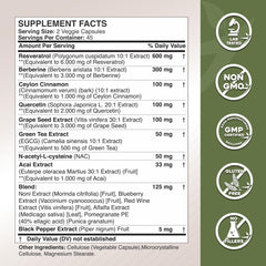 Packaging shot highlights FDA-registered facility and non-GMO formulation.