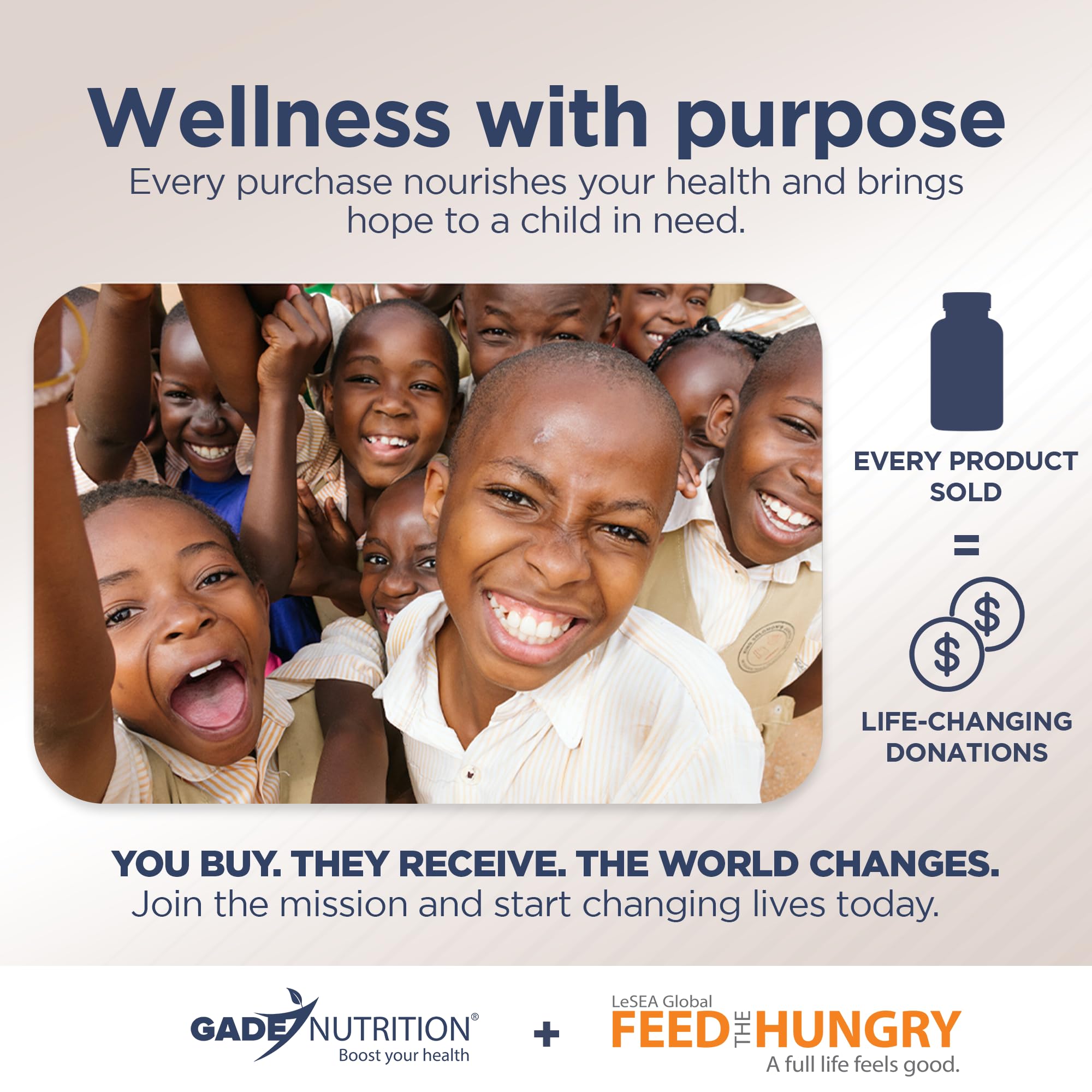 Gade Nutrition capsules poured for daily eye care routine