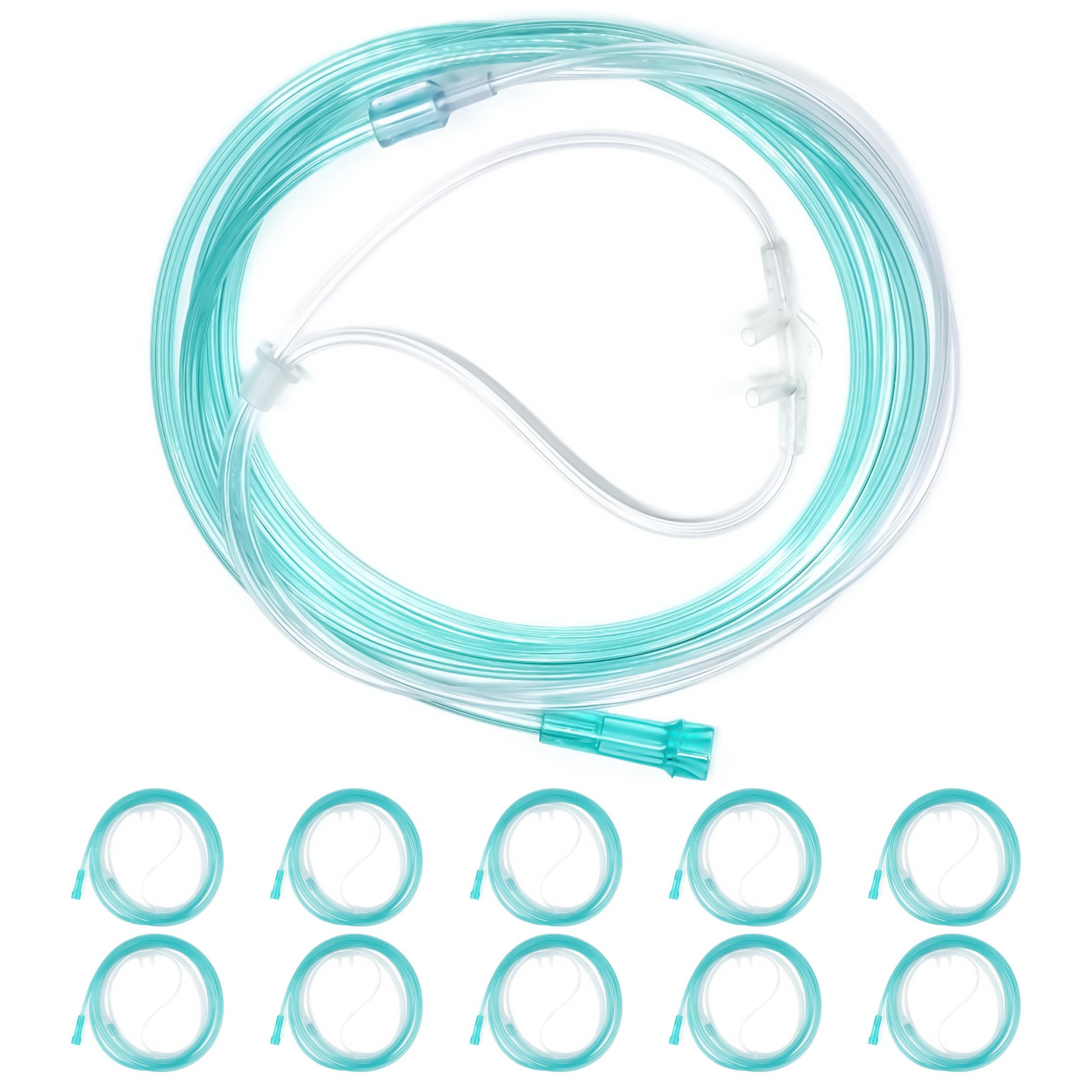 Gadget Beyond 10-pack high-flow cannula packaging shown for hygienic, ready-to-use supply