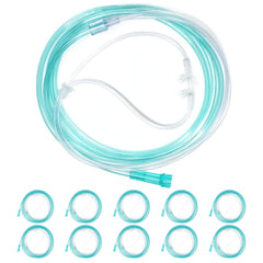 Gadget Beyond 10-pack high-flow cannula packaging shown for hygienic, ready-to-use supply