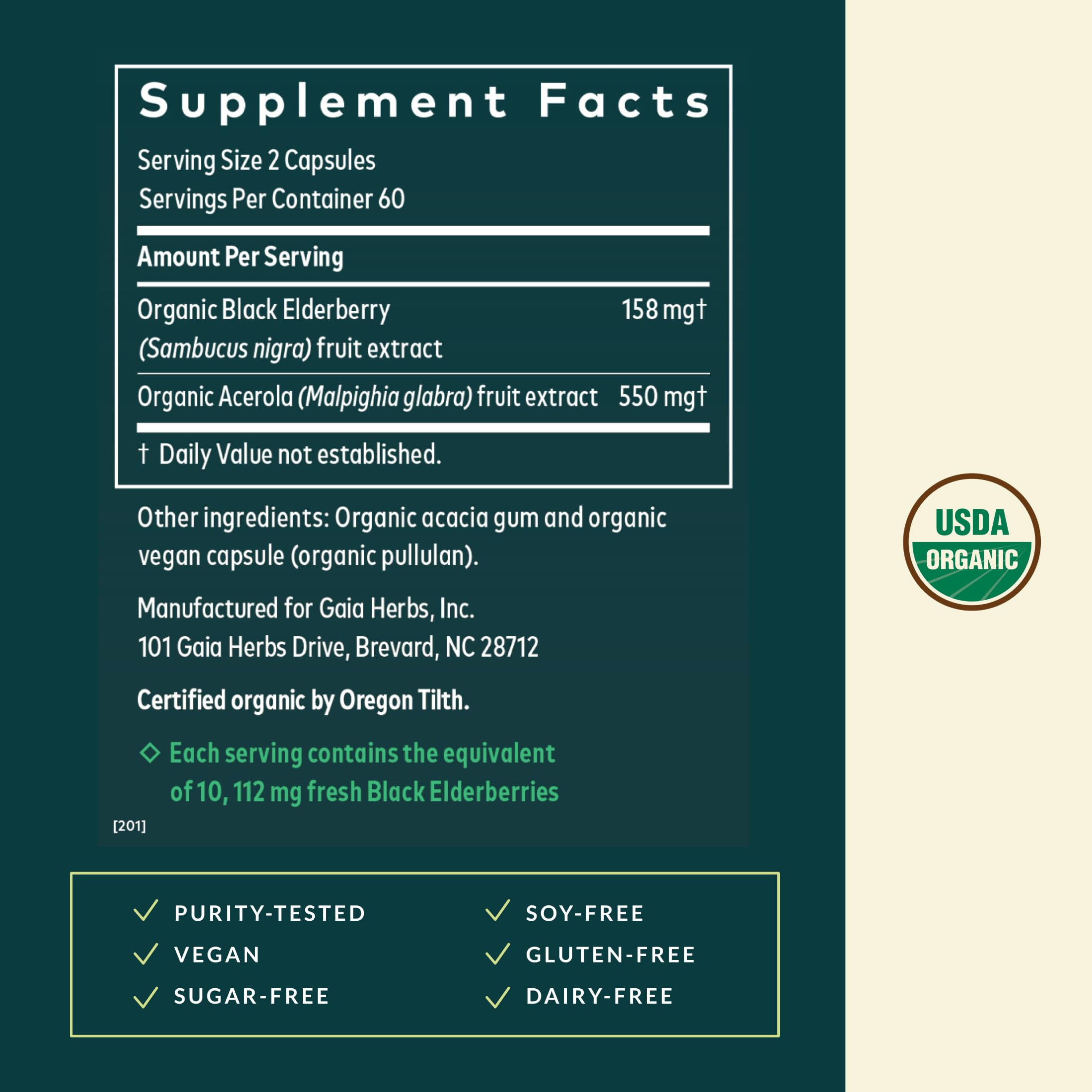 Gaia Herbs Acerola fruit close-up highlighting natural antioxidant source.