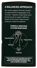 Gaia Herbs Adrenal Health Nightly Restore box packaging showcasing regenerative organic farming commitment