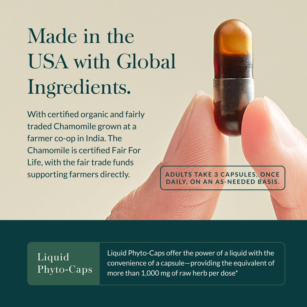Gaia Herbs Calm A.S.A.P. liquid-drops-closeup highlights herbal blend for stress relief options.