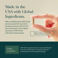 Product packaging emphasizing Gaia Herbs quality and sustainability.