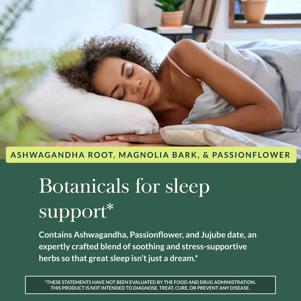 Gaia SleepThru passionflower dried herbs for gentle relaxation