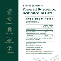 Lion's Mane capsules from Gaia Herbs PRO for cognitive support