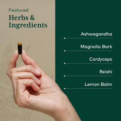 Gaia Herbs Pro Nighttime HPA ingredient panel highlights key botanicals.