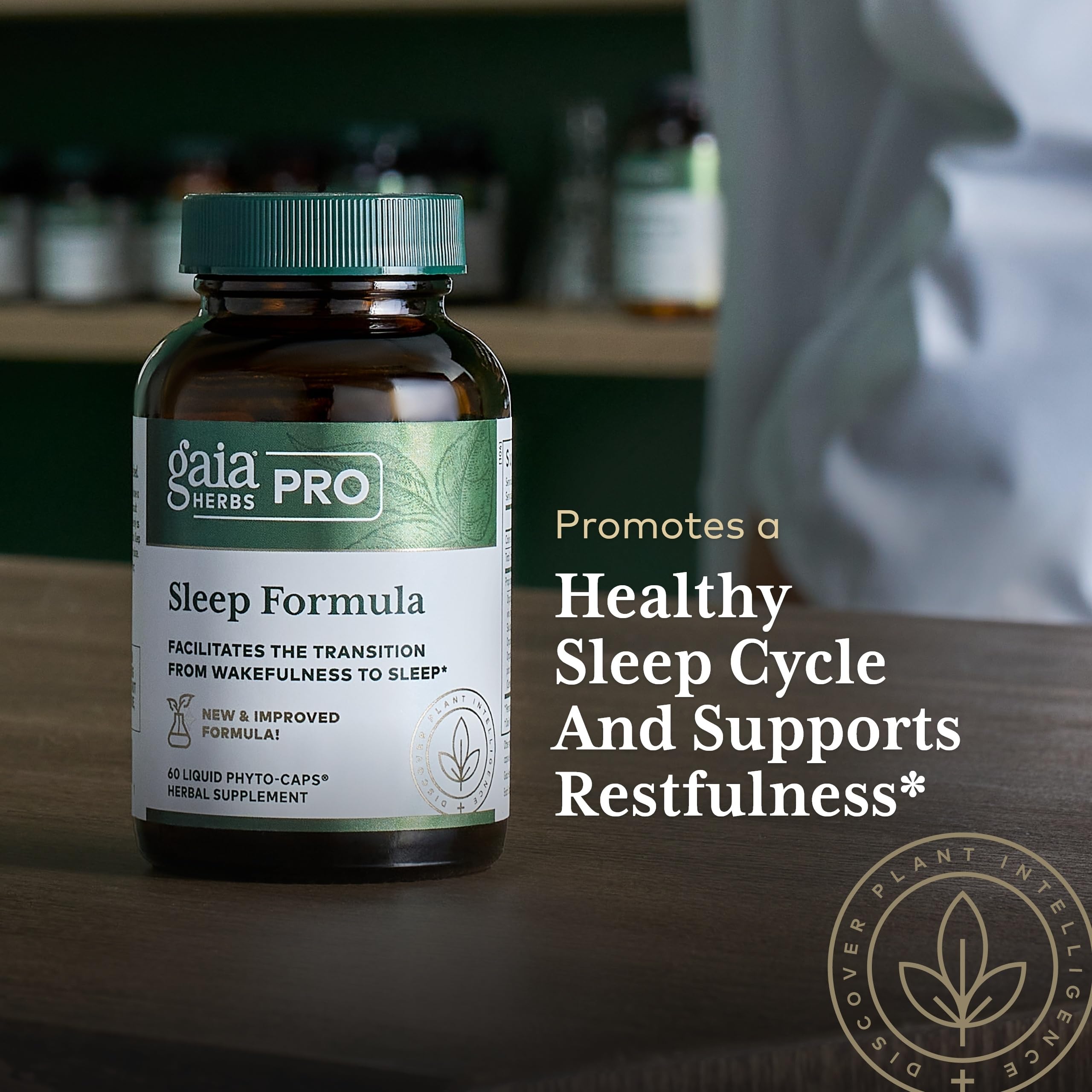 Lavender in Gaia Herbs PRO Sleep Formula evokes soothing aroma for sleep