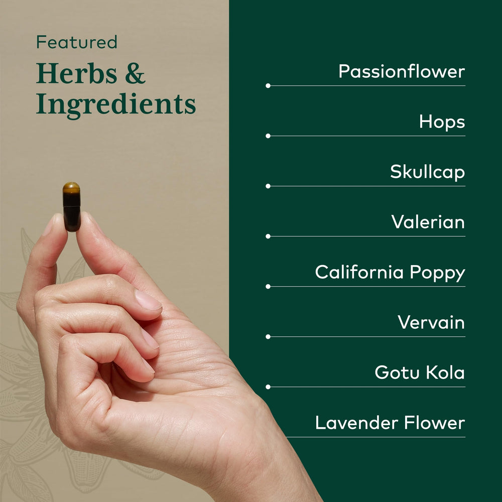 Passionflower in Gaia Herbs PRO Sleep Formula aids winding down