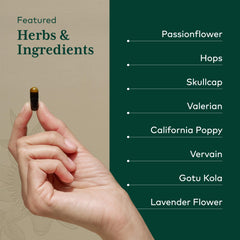Passionflower in Gaia Herbs PRO Sleep Formula aids winding down