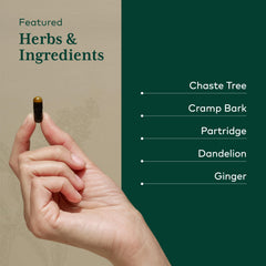 Gaia Herbs PRO Vitex Reproductive Formula dandelion root close-up suggests natural detox support.