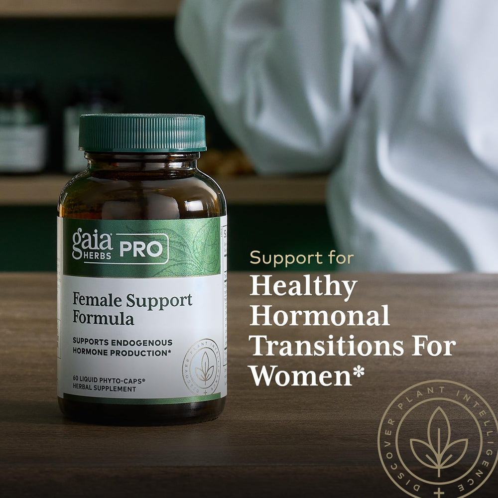 GAIA Herbs PRO premium ingredients blend promotes women's health at every serving.