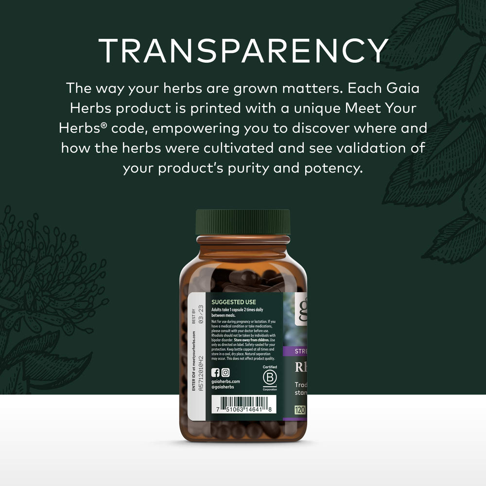 Gaia Herbs quality commitment lab scene highlighting pure ingredients