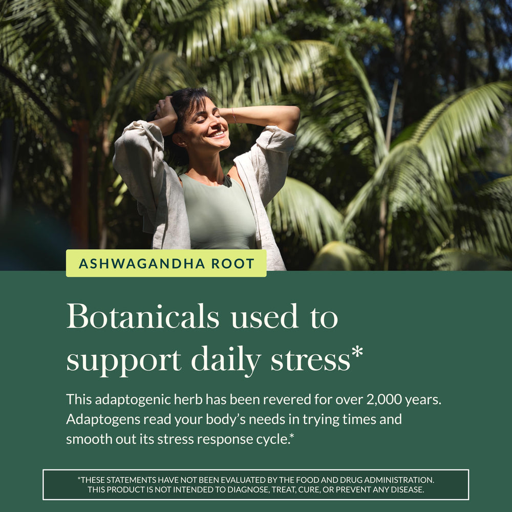 Gaia Herbs quality commitment image conveys global sourcing and plant respect.