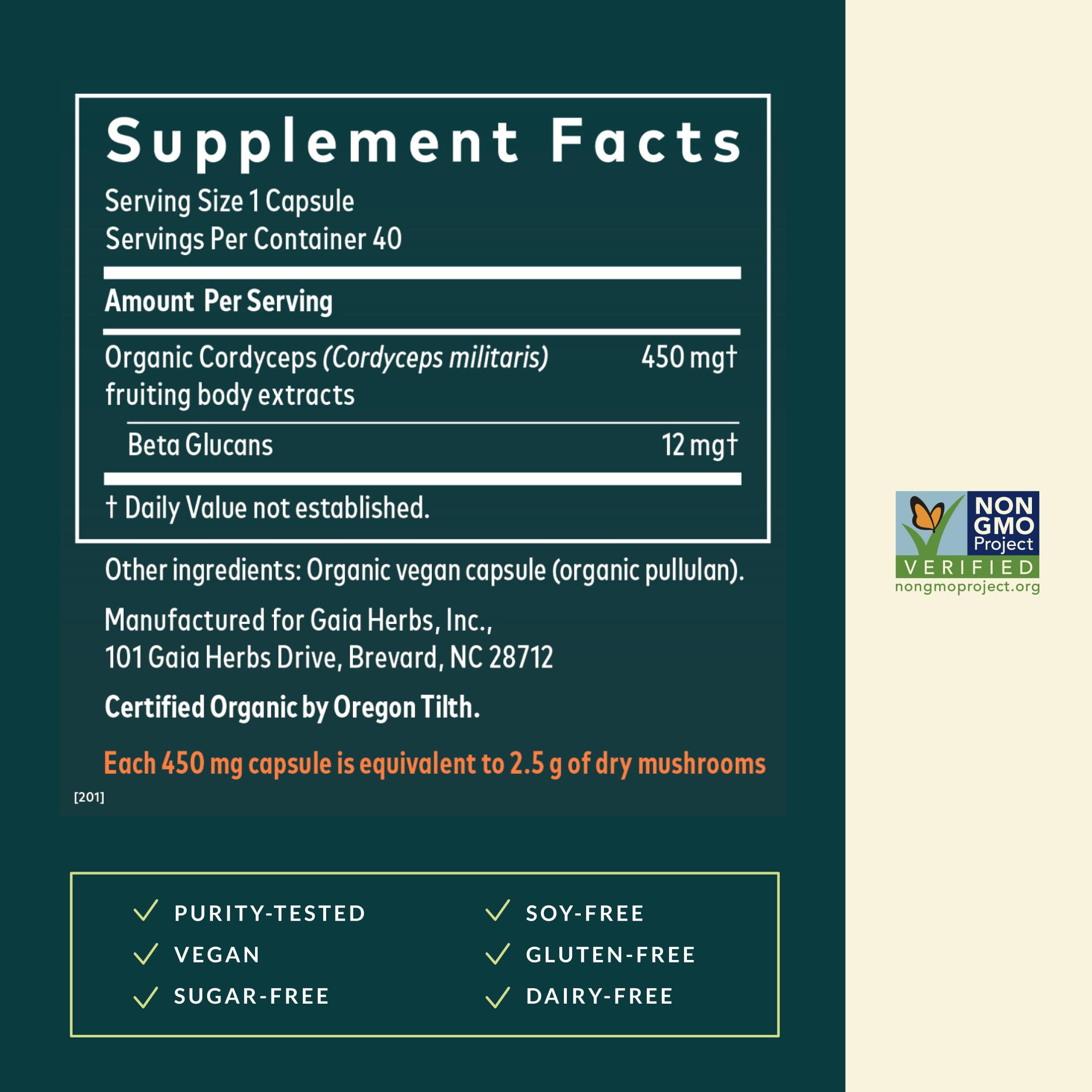 Gaia Herbs Quick Defense elderberry image focusing on organic berries for immune wellness