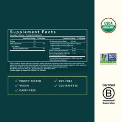 Serving size graphic shows three gummies per serving for Gaia Herbs Turmeric Supreme.
