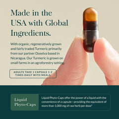 Organic turmeric root used in Turmeric Supreme for authentic whole-root formulation