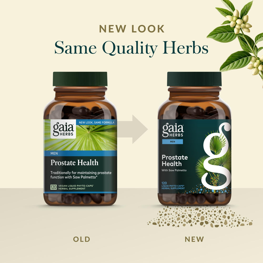 Gaia Herbs Prostate Health white sage addition for traditional herbal balance