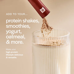 Gainful Cookies & Cream flavor stick sachet on counter for dessert-like shakes