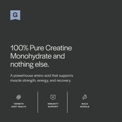 Gainful Creatine powder scoop measures a 5g serving for fast energy.