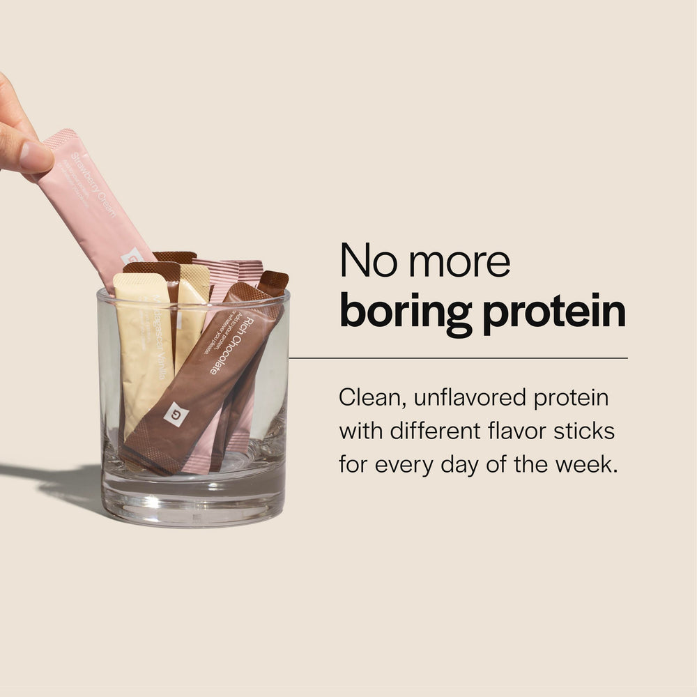 Gainful Flavor Sticks foil-wrapped — fresh, portable flavor on the go