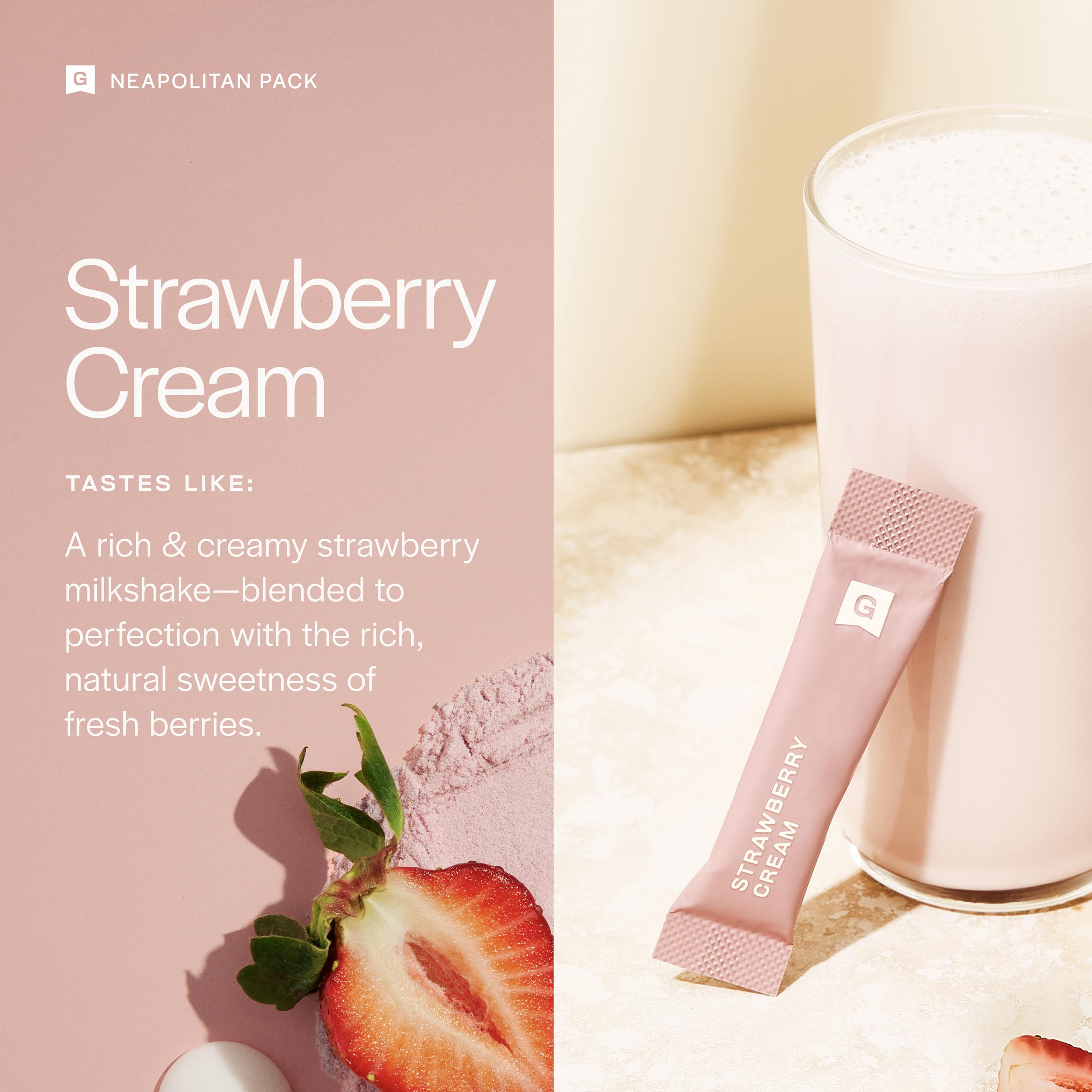 Gainful Flavor Sticks No sugar added — lightly sweet flavor without added sugar