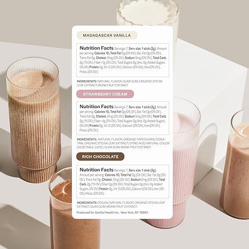 Gainful Flavor Sticks scoop-ready — measured portions for consistent taste