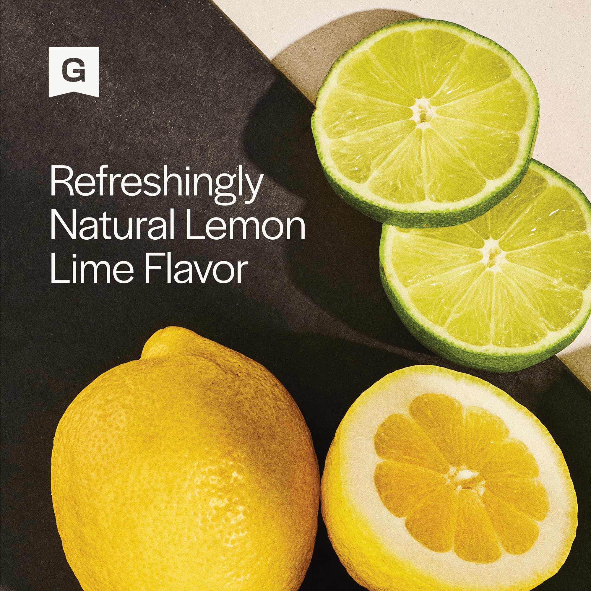 Gainful Hydration Caffeine Packets Lemon Lime back label highlighting electrolytes and clean ingredients