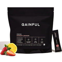 Gainful Hydration Packets close-up, ready-to-mix for on-the-go hydration.