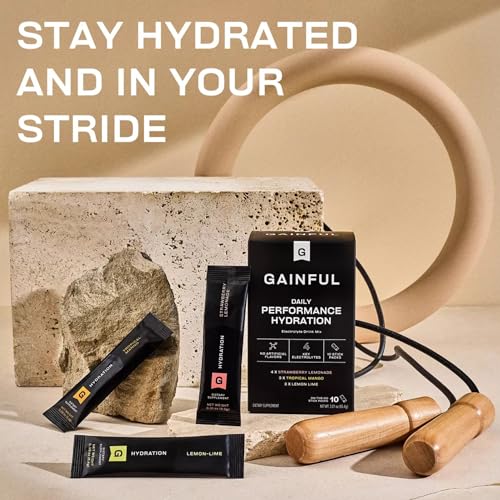 Gainful Hydration Packets on-the-go, supports steady energy during activity