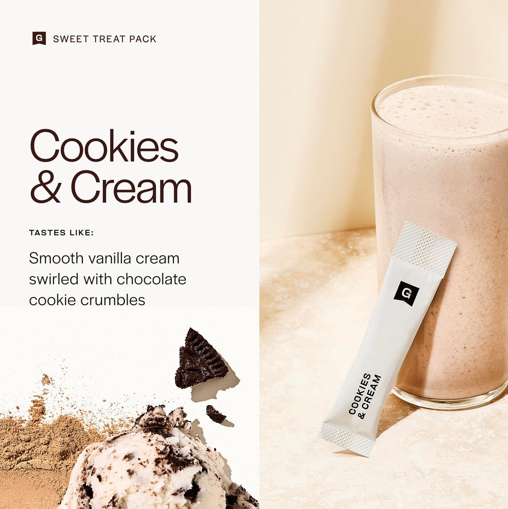 On-the-go Gainful flavor sticks packet in a gym bag