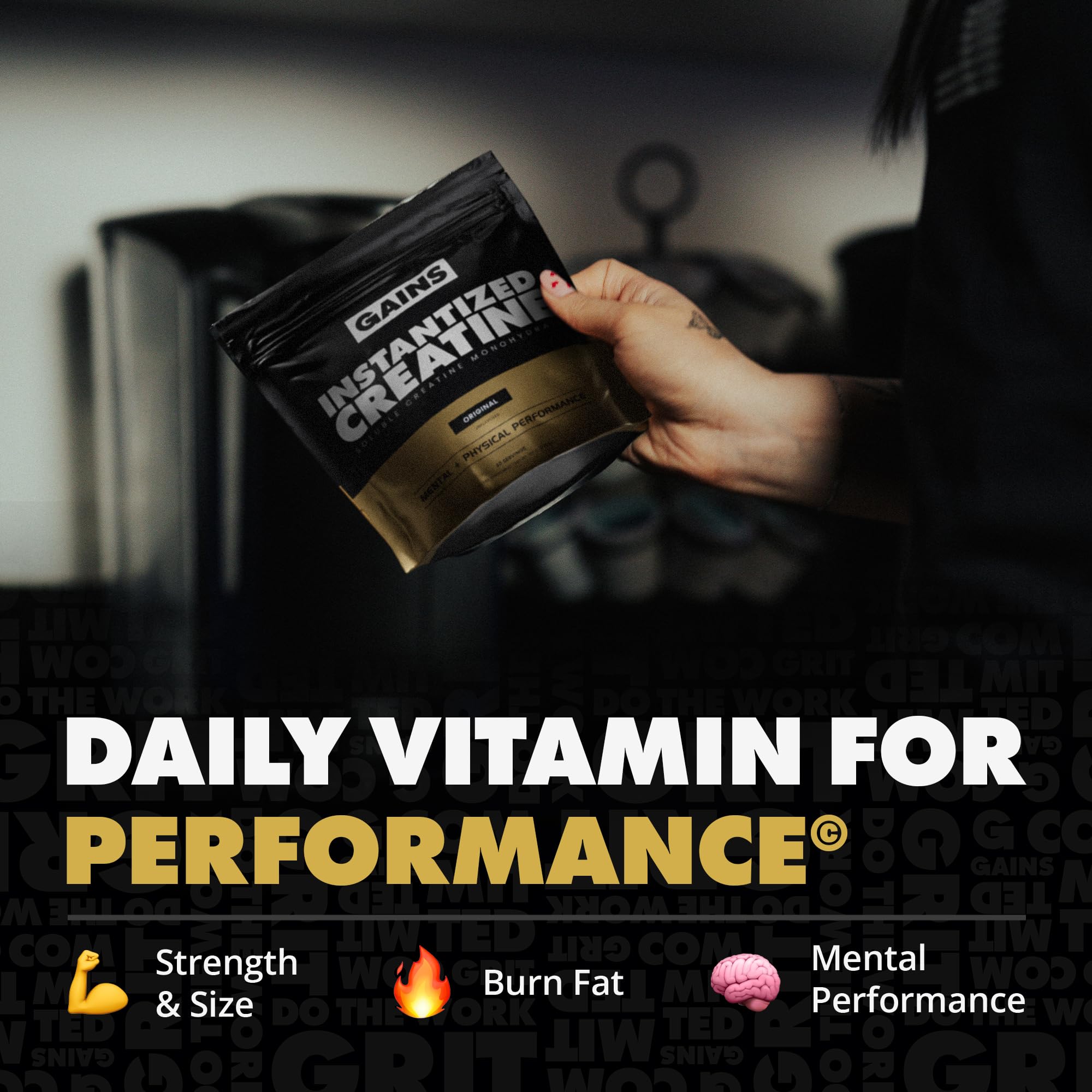Gains in Bulk athlete during workout showing strength-focused training benefits.