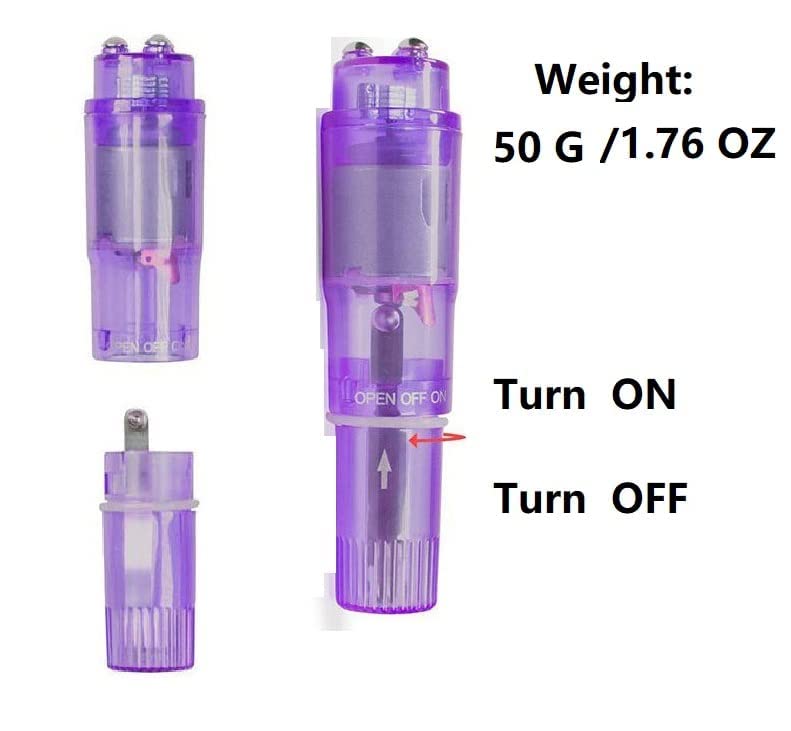 Gajoin semi-circular head on purple massager for broader coverage
