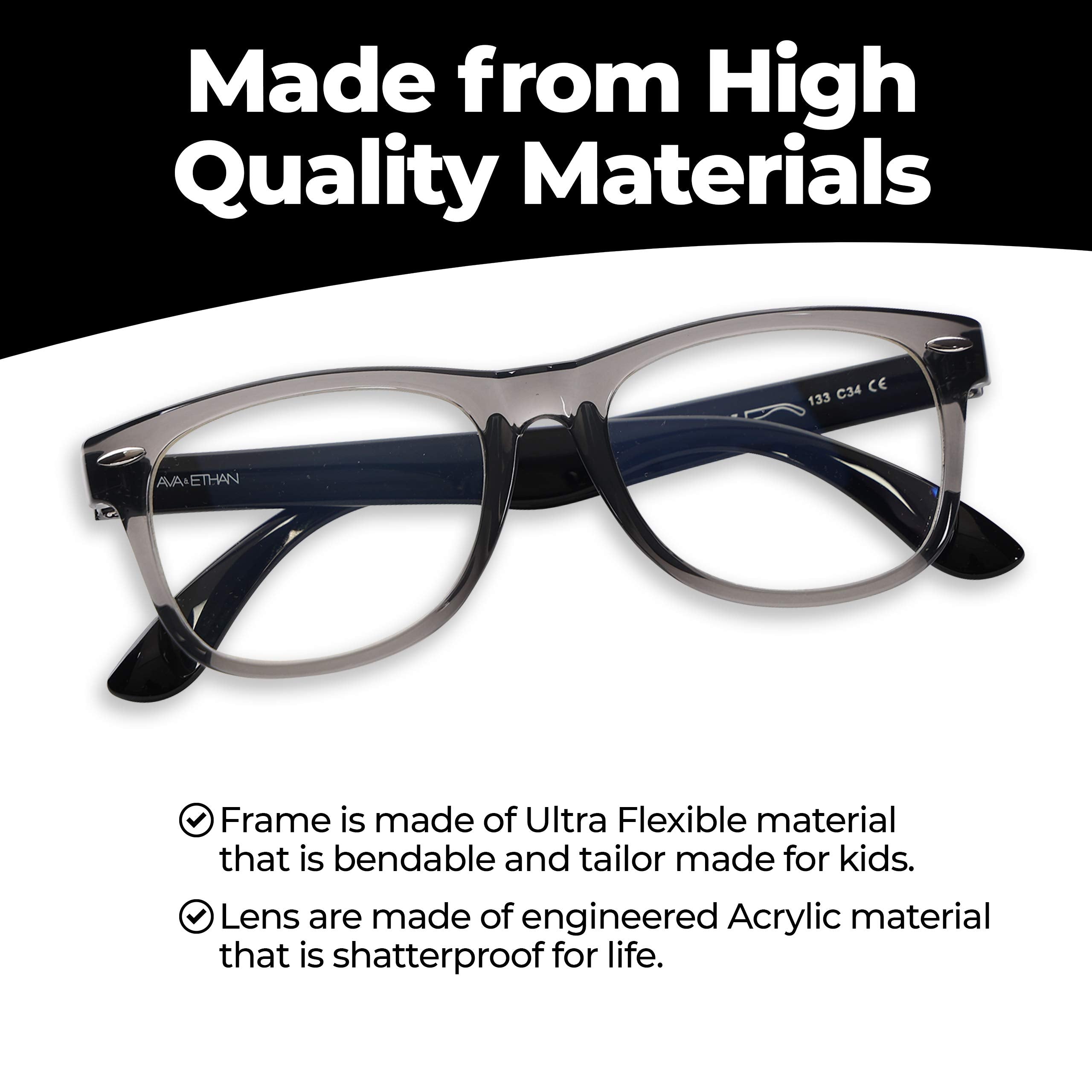 GALVANOX Ava and Ethan bendable frame for growing kids