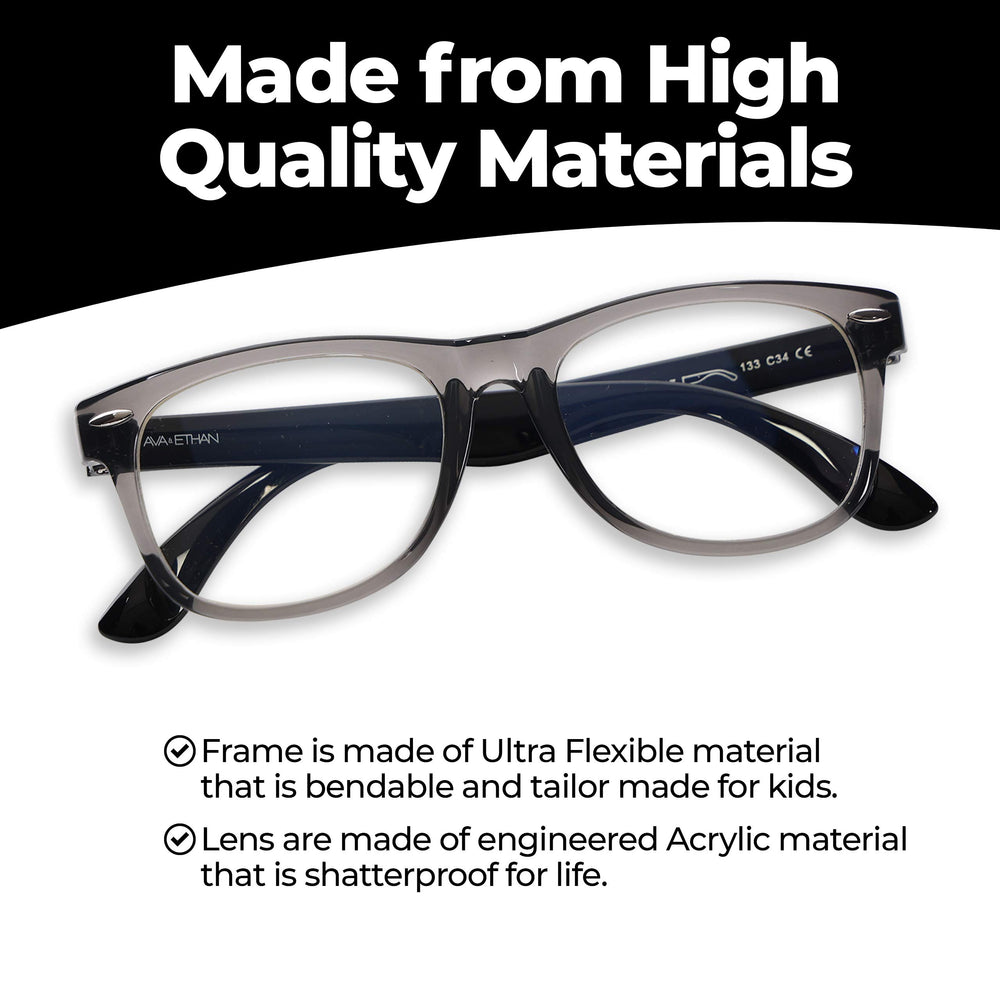 GALVANOX Ava and Ethan bendable frame for growing kids