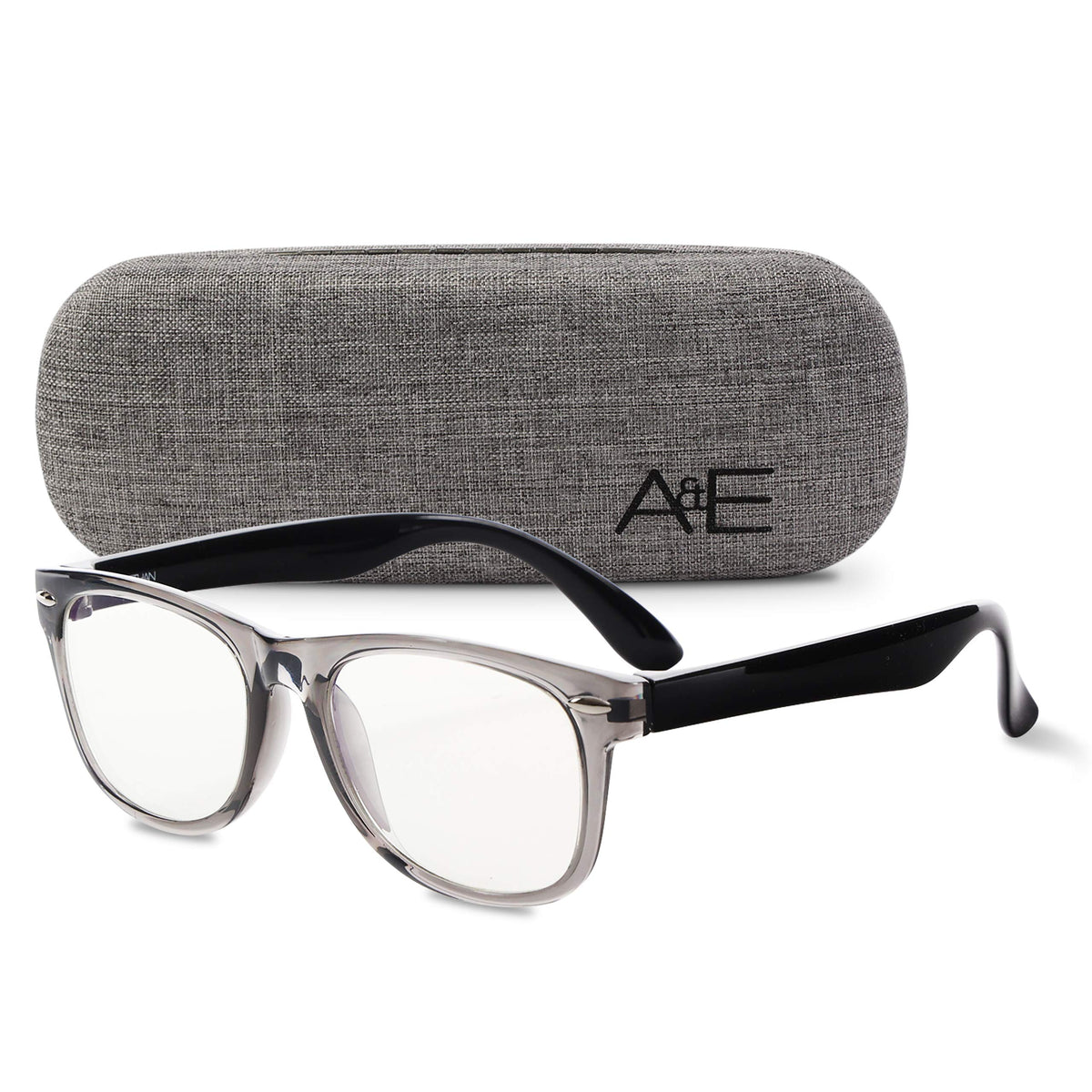 GALVANOX Ava and Ethan blue light glasses front view for screen time protection