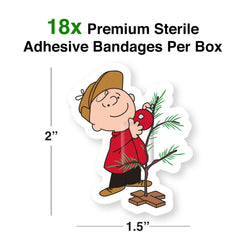 Envase individual GAMAGO Charlie Brown Navidad, fácil de transportar para cualquier ocasión.