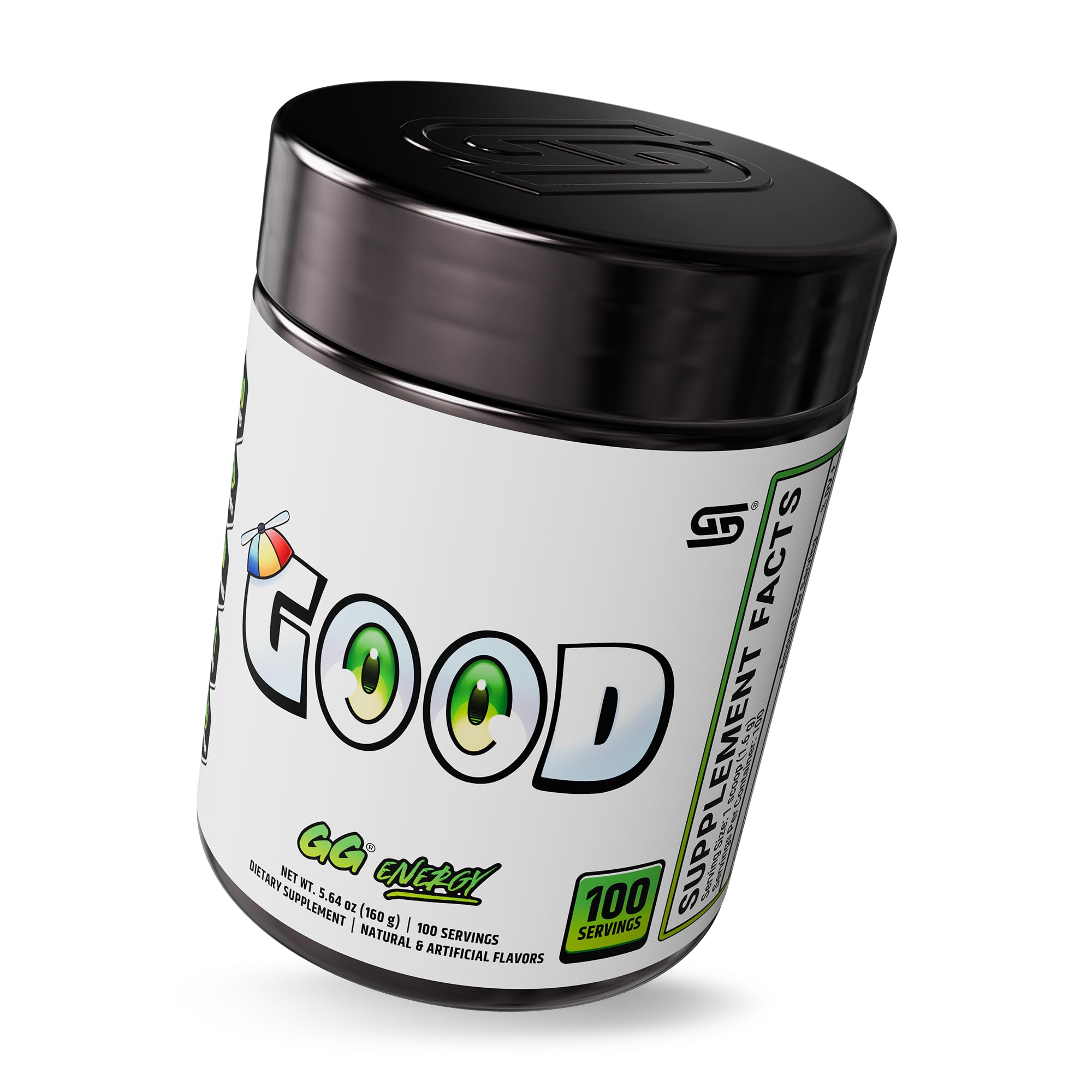 Gamer Supps GG Energy cherry slushie scoop ready to mix for gaming