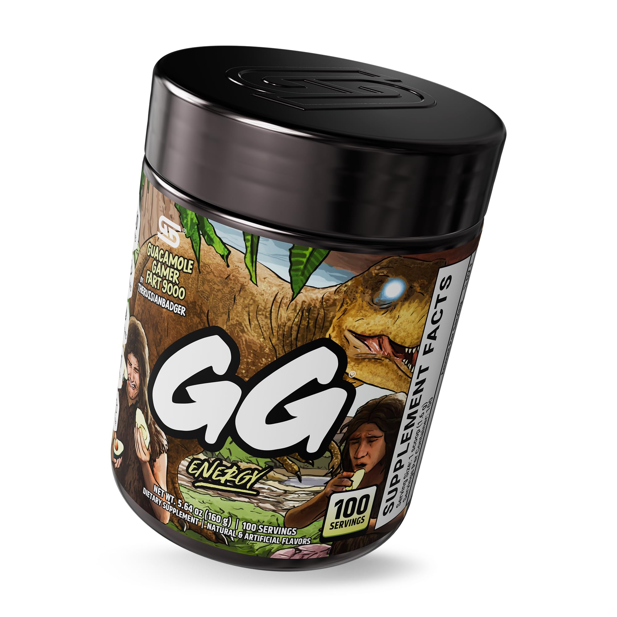 Gamer Supps GG Energy Guacamole scoop ready for quick mixing