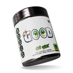 Gamer Supps GG Energy label showing organic caffeine and nootropic blend