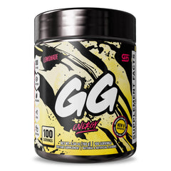Gamer Supps GG Lemonade bottle-front, keto-friendly energy for focused gaming sessions.