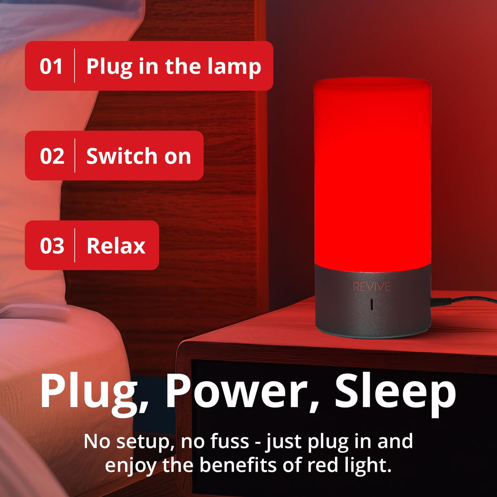 Gamma Revive nursery nightlight offers gentle illumination for a calmer nightly routine.