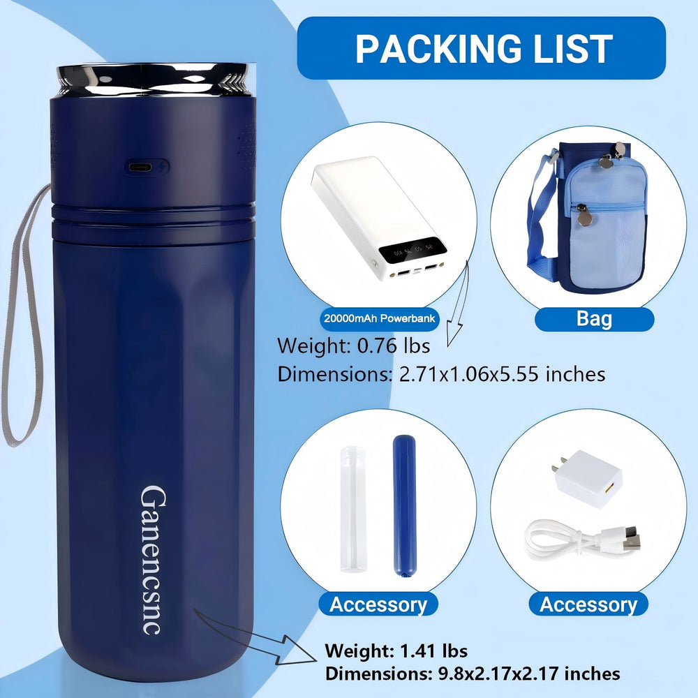 Ganencsnc 20k mAh power bank included with cooler