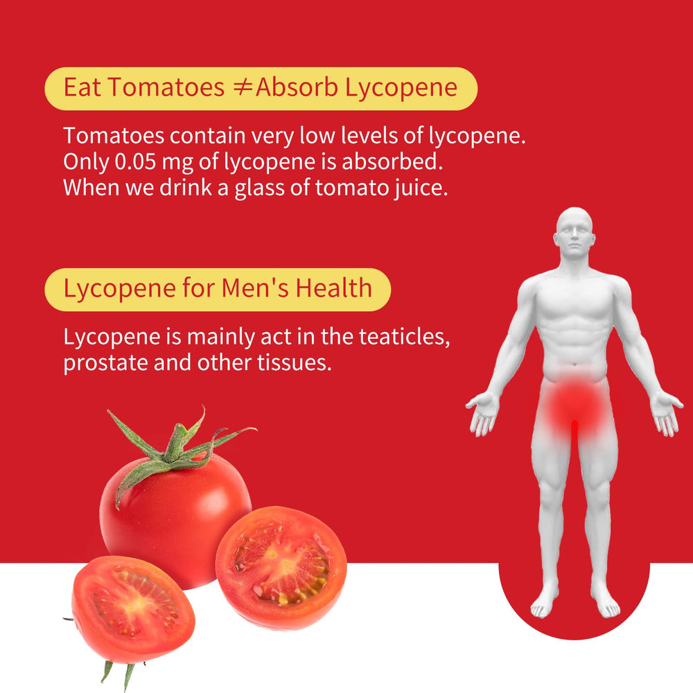Tomato-derived lycopene from GANOHERB emphasizes natural origins for vitality.