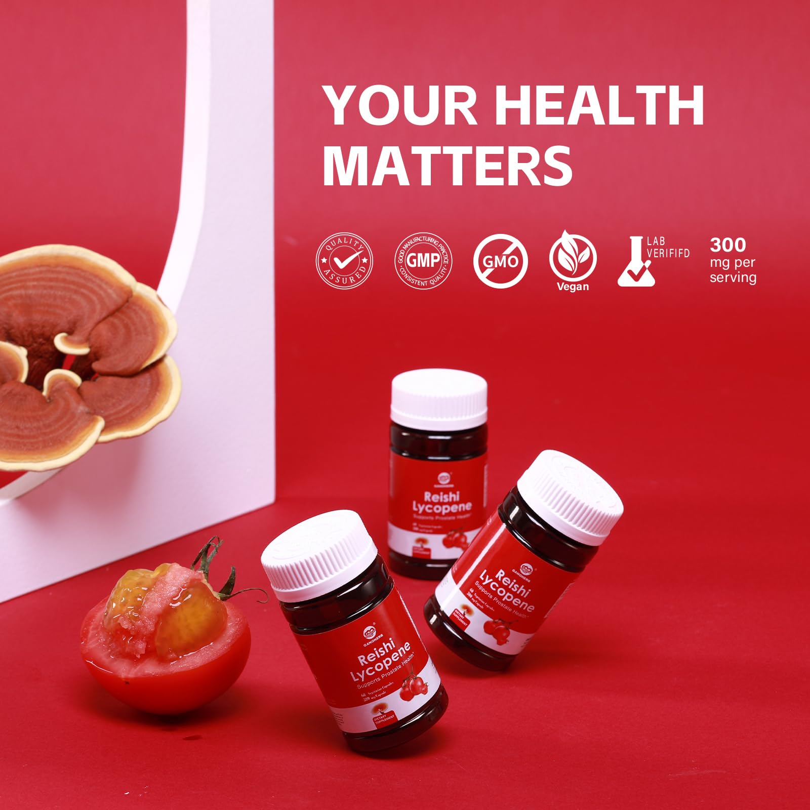 GANOHERB two-month supply box demonstrates value and convenience.