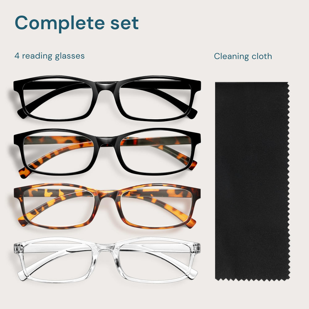Gaoye packaging highlights multiple diopter options and benefits.