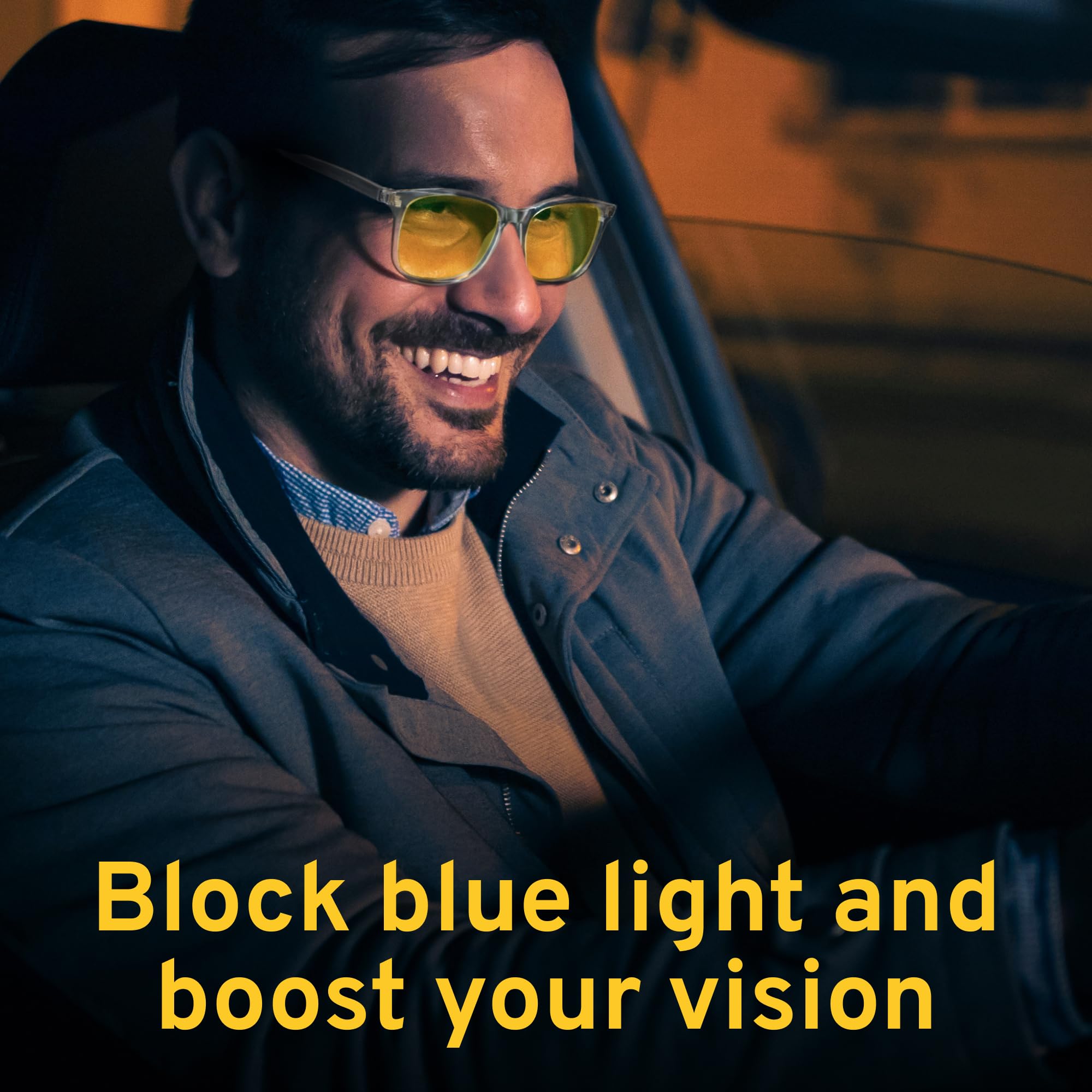 Gaoye 3-pack blue light glasses convenient set for multiple outfits.