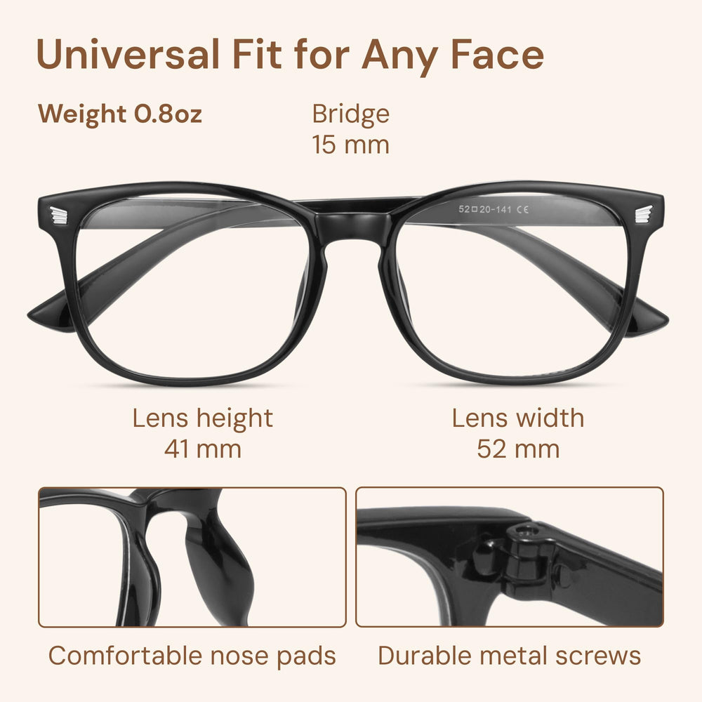 Gaoye amber-tinted prescription-ready lens option for easy customization.